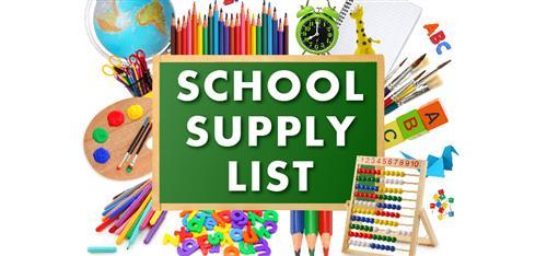  General Grade Level School Supplies