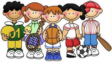 Students playing sports Students playing sports