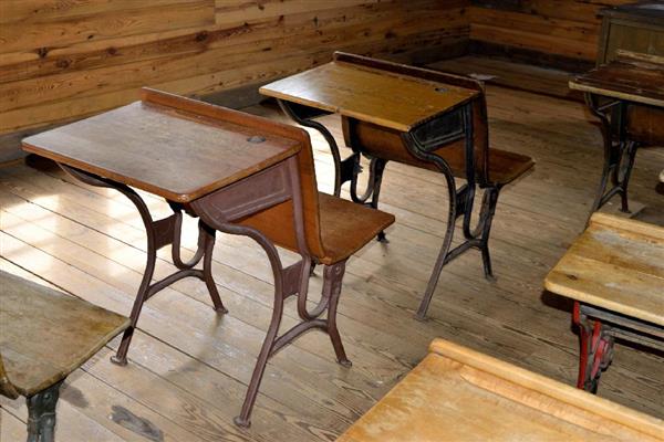 old school desks 